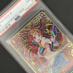 2024 One Piece Card Nami ST01-007 GOLD SP Storage Box Set Promo PSA10 JP - Image 1