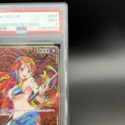 2024 One Piece Card Nami ST01-007 GOLD SP Storage Box Set Promo PSA10 JP - Image 5