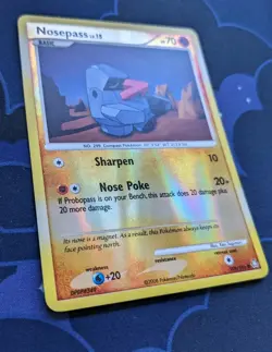 Nosepass 109/146 Pokemon Card Reverse Holo Pokemon TCG DP Legends Awakened NM - Image 4