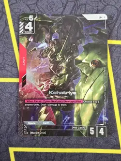 Kshatriya - GD01-044 - LR+ Alt Art - Newtype Rising - Gundam TCG Card Game - Image 1