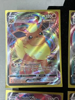 Eeveelution Vmax 8 Card Complete Set Pokemon Evolving Skies NM Umbreon Espeon - Image 2