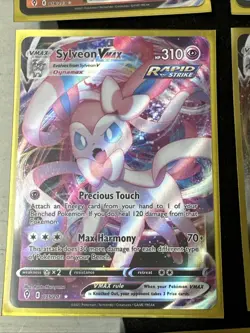 Eeveelution Vmax 8 Card Complete Set Pokemon Evolving Skies NM Umbreon Espeon - Image 5