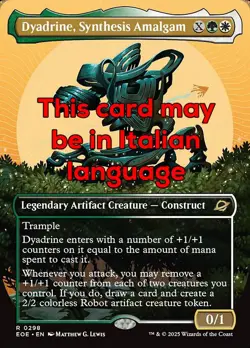 MTG DYADRINE, SYNTHESIS AMALGAM 298 EXC DYADRINE, AMALGAMA DI SINTESI EOE X IT - Image 1