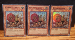 Yu-Gi-Oh Card - CSOC-EN099 - BOTANICAL LION (super rare holo) - LP X 3 - Image 1