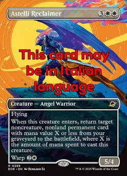 MTG ASTELLI RECLAIMER 288 EXC - RIVENDICATRICE ASTELLI - EOE X IT - MAGIC - Image 1