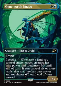 MTG GENEMORPH IMAGO 299 EXC - IMAGO MUTAGENI - EOE X EN - MAGIC - Image 1