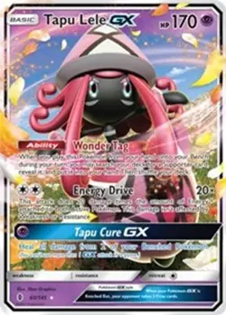 Tapu Lele GX (#60/145) - Holofoil SM - Guardians Rising MP Pokemon - Image 1
