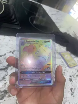 Pokemon Dragonite GX (Secret) 248/236 Unified Minds Rainbow Rare 2019 - Image 3