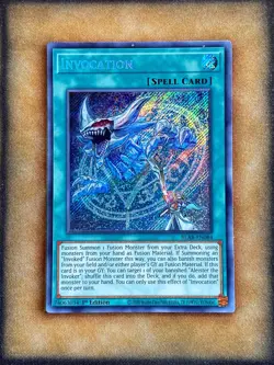 Yugioh Invocation BLAR-EN084 Secret Rare 1st Ed NM - Image 1