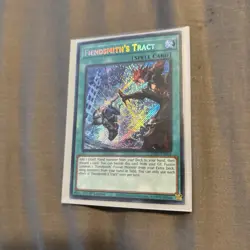 Yugioh Fiendsmith's Tract INFO-EN061 Secret Rare 1st Ed NM - Image 1