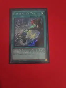 Yugioh Fiendsmith's Tract INFO-EN061 Secret Rare 1st Ed NM - Image 1