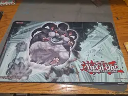 Yugioh Time Wizard Super Nimble Mega Hamster YCS Side Event Playmat - Image 1
