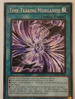 Time-Tearing Morganite - MP24-EN088 - Prismatic Secret Rare 1st Edition Yugioh - Image 1