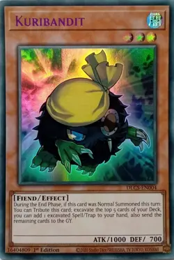 DLCS-EN004 KURIBANDIT PURPLE ULTRA RARE 1ST EDITION YuGiOh CARD - Image 1