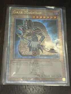 1X NM Dark Magician - LC01-EN005 - Quarter Century Secret Rare Limited - Yugioh - Image 1