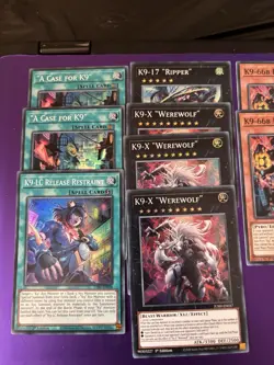JUStice Hunters 21 Card K9 Bundle Rare and Ultea 1st Ed YuGiOh - Image 2