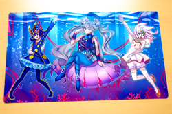No.3010 Yugioh TCG Playmat Marincess Slug Aqua Argonaut Sea Angel YGO Card Mat - Image 1