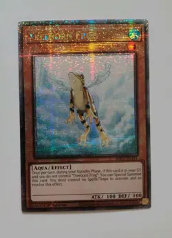 Near Mint Yugioh Treeborn Frog RA03-EN161 Quarter Century Secret Rare - Image 1