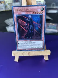 JUSH-EN034 K9 00 Lupis Ultra Rare 1st Ed YuGiOh - Image 1