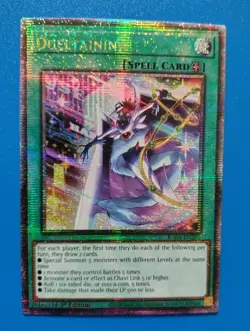 Near Mint Yugioh Dueltaining - RA04-EN286 - Quarter Century Secret Rare - Image 1