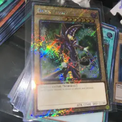 *** DARK MAGICIAN *** ALTERNATE ART PLATINUM SECRET RARE RA04-EN106 CT14 YUGIOH! - Image 1