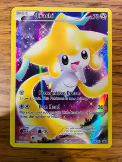 NM! Jirachi (XY111) Generations Full Art Black Star Promo Pokemon Card! - Image 1