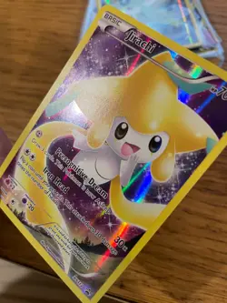 NM! Jirachi (XY111) Generations Full Art Black Star Promo Pokemon Card! - Image 4