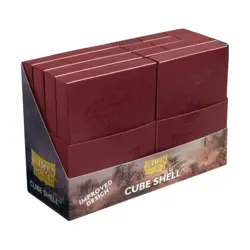 Arcane Tinmen Card Protection Cube Shell - Blood Red SW (New) - Image 1