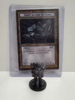 Yu-Gi-Oh Dungeon Dice Monsters - Figure & Card - Giant Soldier of Stone - Image 1