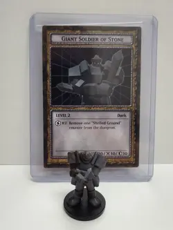Yu-Gi-Oh Dungeon Dice Monsters - Figure & Card - Giant Soldier of Stone - Image 1