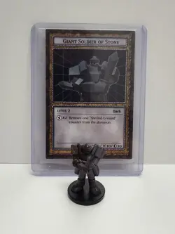 Yu-Gi-Oh Dungeon Dice Monsters - Figure & Card - Giant Soldier of Stone - Image 1