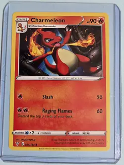 2020 Charmeleon 24/185 - Vivid Voltage - NM Pokemon Card TCG - Image 1
