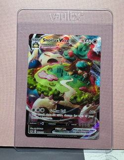 Pokemon Snorlax VMAX TCG SWSH Card 142/202 Near Mint Condition - Image 1