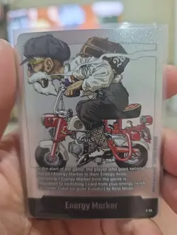 Dragon Ball Super Card Game Fusion World SB01 Manga Booster Energy Marker E-58 - Image 1