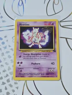 Mewtwo 3 WB Pokemon Card Black Star Promo The First Movie Rare Holo - Image 1