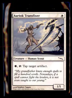 Magic: The Gathering Auriok Transfixer Mirrodin 5/306 4 Card Lot - Image 1