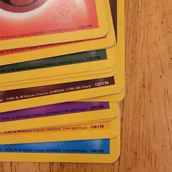 Pokemon Energy Lot 3 Each Base Set 2 All 6 Types Vintage 2000 18 Total Cards - Image 4