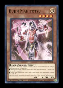 Bujin Mahitotsu LIOV-EN012 1996 Yu-Gi-Oh! TCG Trading Card - Image 1