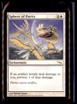 Magic: The Gathering Sphere of Purity 26/306 4 Card Lot - Image 1