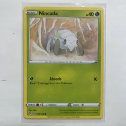NINCADA VIVID VOLTAGE SET POKEMON CARD 013/185 - NM - Image 1