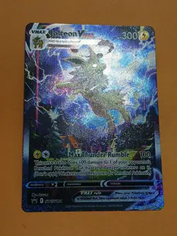 Pokemon Sword & Shield Jolteon V Promo Card SWSH 184 Collection Box - Image 3