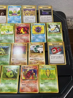 (30) Pokemon Non Holo Card VTG 1ST EDITION 1999 Japanese Gym Poliwhirl Squirtle - Image 4