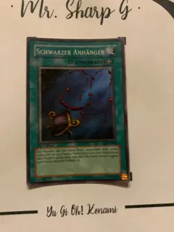 SCHWARZER ANHANGER - 1. AUFLAGE SRL-G003 DEUTSCH Yu-Gi-Oh! CARD SUPER RARE HOLO - Image 3