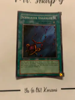 SCHWARZER ANHANGER - 1. AUFLAGE SRL-G003 DEUTSCH Yu-Gi-Oh! CARD SUPER RARE HOLO - Image 4