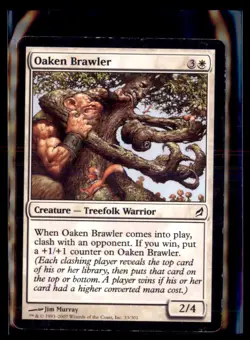 Magic: The Gathering Oaken Brawler Lorwyn 33/301 4 Card Lot - Image 1