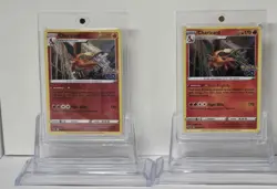 Charizard 010/078 Holo Rare & Reverse Holo Rare Pokemon TCG Card Lot × 2 NM /M - Image 1