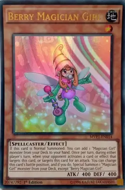 MVP1-EN014 BERRY MAGICIAN GIRL ULTRA RARE 1ST EDITION YuGiOh CARD - Image 1