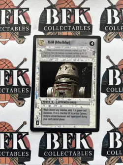 Decipher Star Wars CCG A New Hope R5-D4 Card NEVER PLAYED - Image 1