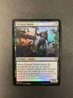 Diregraf Horde - Foil - Innistrad: Midnight Hunt - Magic the Gathering - MTG - Image 1