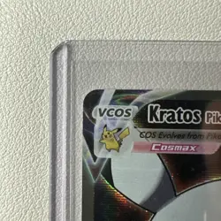 Pikachu Cosplay Kratos God Of War Pokemon Custom ACG Card Holo Foil Anime Cute - Image 4